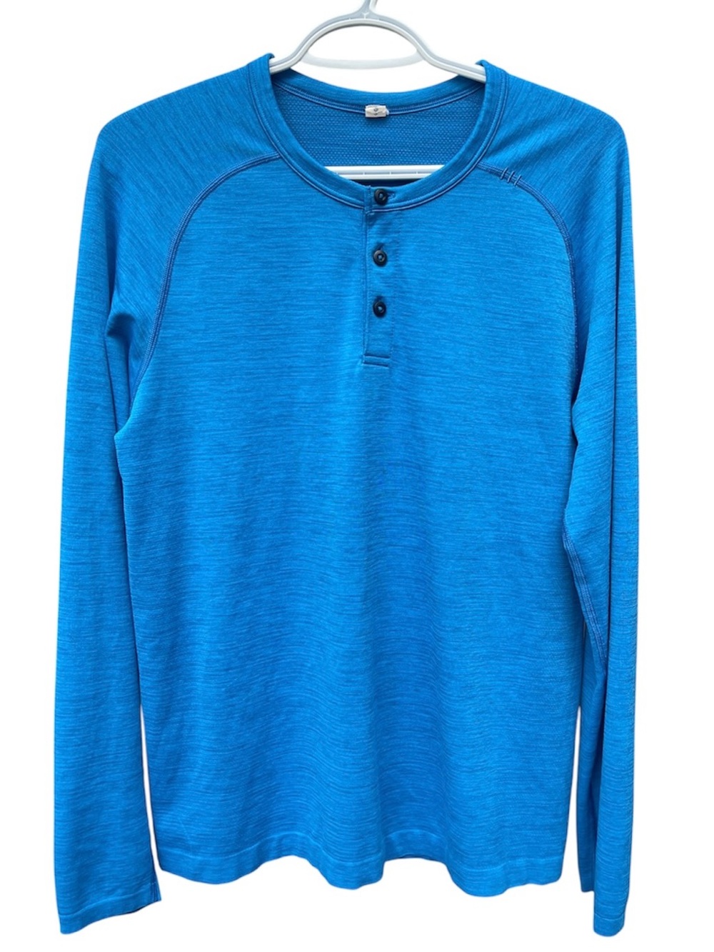 Lululemon Men's Metal Vent Tech Long Sleeve Henley - Size M